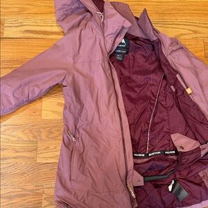 Burton Women's Ski Jacket in Mauve Pink